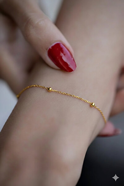 Feronnucci سوار نسائي بسلسلة ذهبية موديل علوي