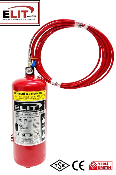 Pano İçi Otomatik Gazlı Söndürme Sistemi 2 KG