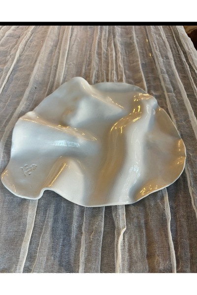 Gala Porselen ve Seramik Peynir Tabağı El Yapımı