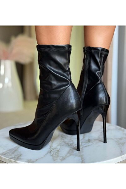 BENOTTİ Women's Ankle Boots Scarl Black