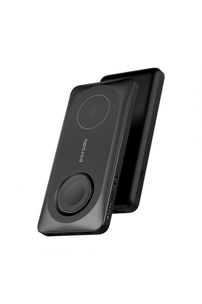 porodo بنك طاقة ماج سيف بقوة 20 واط وسعة 10000 مللي أمبير مع شاحن قابل للطي ل...