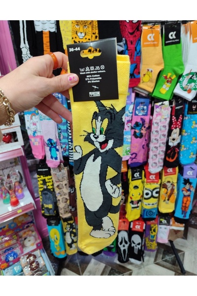 senacacollection Long Socks Socket Socks Figured Socks 1 Piece