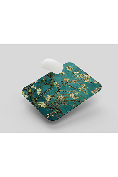 Akumastik Βίνσεντ Βαν Γκογκ Ανθισμένη Αμυγδαλιά 22x18 Μάουςπαντ - Πίνακες Ζωγ...