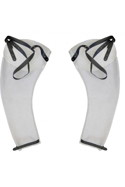 ardon Leather welding sleeves, gray color, pairs, DAG