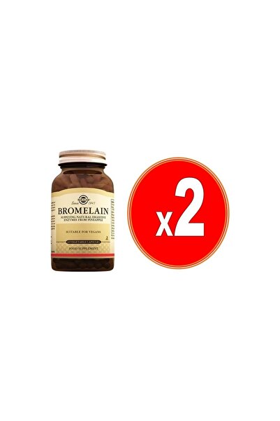 Solgar Bromelain 150 Mg 60 Capsules - 2 Pieces