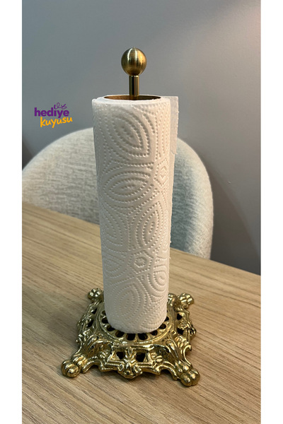 hediye Brass Casting Roller Napkin Holder Decoration