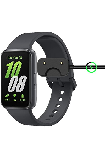 Techsuit Charger for Samsung Galaxy Fit 3, Type-C, 5V, 1A, 5W, 1m - Black