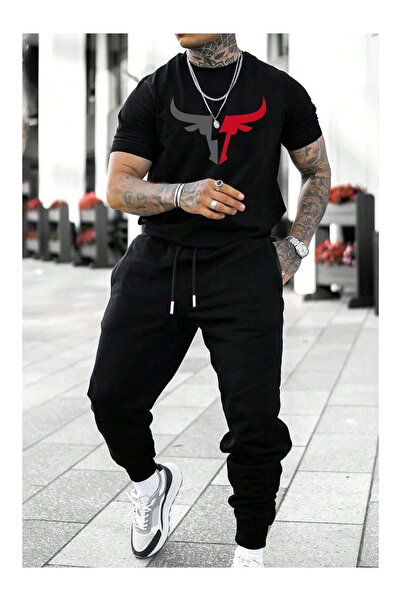 PENTHİLUS Unisex Panama Printed Bottom Top Set