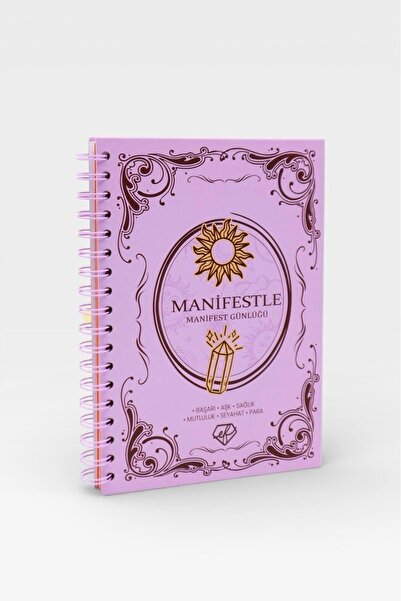 FOTOJENİK Manifestle Manifest Diary Agenda Purple