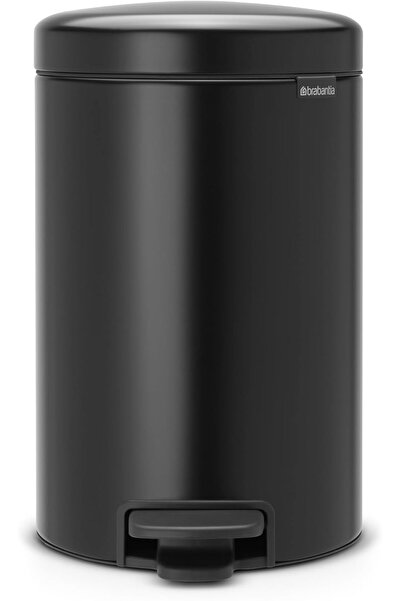 brabant Brabantia 113741 NewIcon Pedal Bin with Plastic Inner Bucket, 12 Litr...