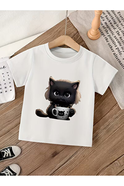 Cevval DEČJA MAJICA SA KRATKIM RUKAVIMA I ŠTAMPOM