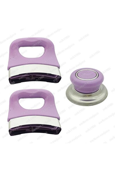 Ürkmez Ticaret Set de mânere pentru oale, tigăi și cratițe, cu mânere potrivi...