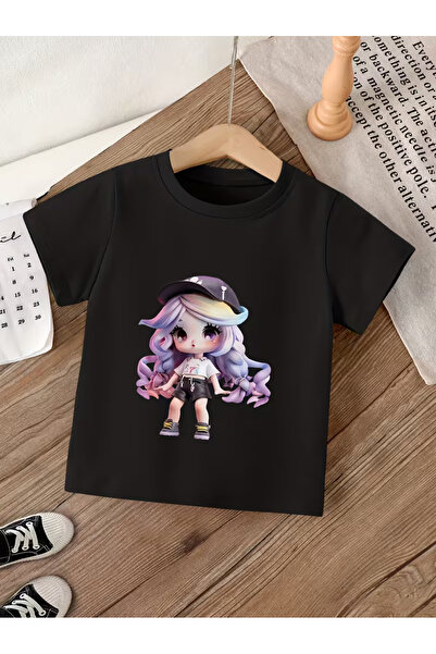 Cevval Short Sleeve Printed Children's T-Shirt