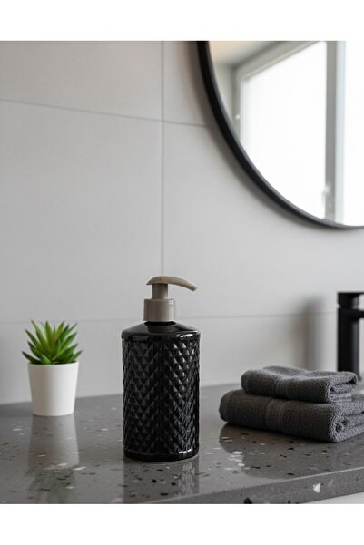 VESTA Concept Embossed Pattern Liquid Soap Dispenser - Decorative Soap Bottle...
