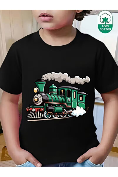 Cevval ДЕТСКА ТЕНИСКА С ЩАМП С КЪС РЪКАВ