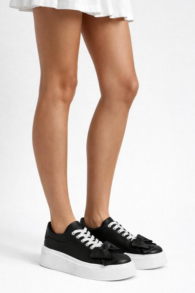 GARKONY Pantofi casual Piele Naturala Negri Barni B