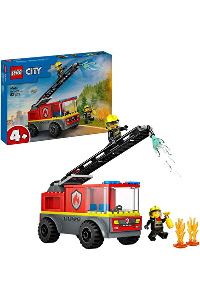 LEGO City Fire Ladder Truck в„ў 60463 вЂ“ 82 piese, 4+ ani