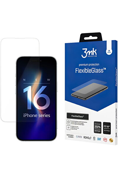 3MK FlexibleGlass Screen Protector for Apple iPhone 16
