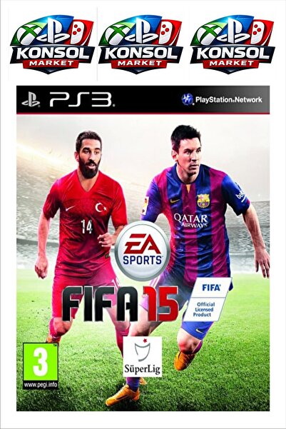 Konsol Market FIFA 15 - Playstation 3 Oyunu (Açılmış)