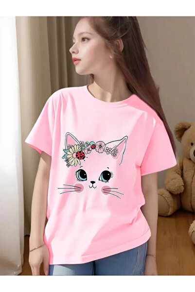 Cevval Short Sleeve Printed Children's T-Shirt