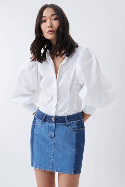 Salsa Jeans Denim mini skirt 21005193853