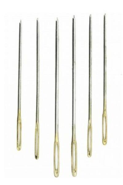 Petdora Cross Stitch Needle 6 Pieces Round Precision