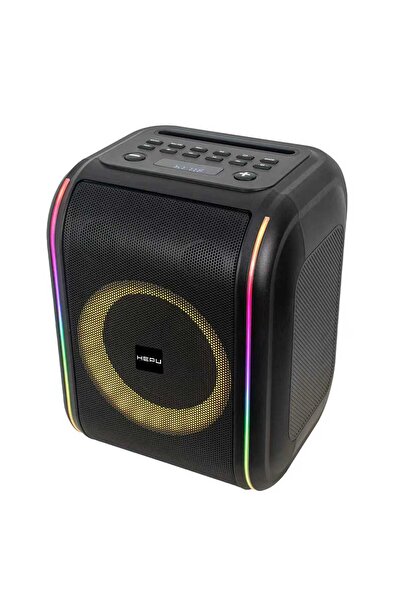 HEPU HP-988 Taşınabilir Bluetooth Hoparlör 8” | 30W RMS | Kablosuz Mikrofon |...