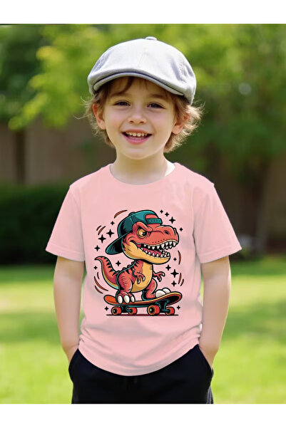 YUNAYT ДЕТСКА ТЕНИСКА С ЩАМП С КЪС РЪКАВ