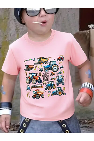 YUNAYT ДЕТСКА ТЕНИСКА С ЩАМП С КЪС РЪКАВ