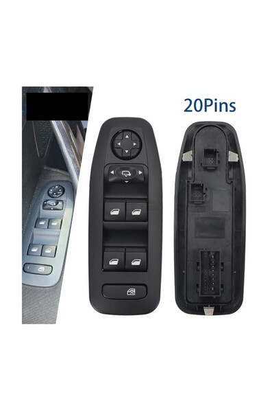 Aftermarket Peugeot 208 2008 1.6HDI 5 Πόρτες Hatchback 2013-2019 Κουμπιά ηλεκ...