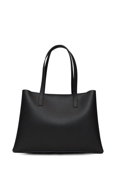U.S. Polo Assn. Geantă de umăr pentru femei, neagră, US25536 – Design elegant pentru zi cu zi, ușoară și practică