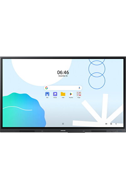 Samsung Interactive Screen LH65WADWLGCXEN, 65", Android 13.0, Black
