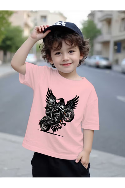 Cevval ДЕТСКА ТЕНИСКА С ЩАМП С КЪС РЪКАВ