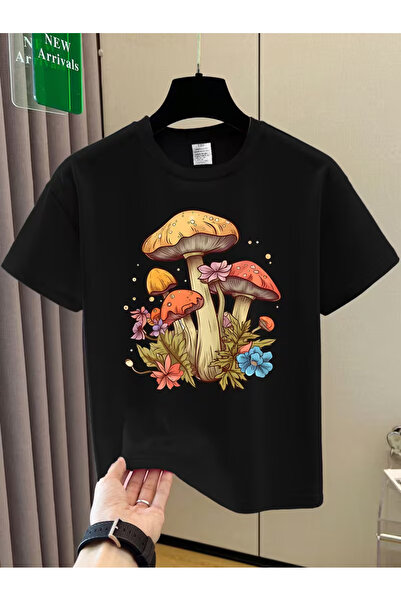 Cevval Short Sleeve Printed Children's T-Shirt