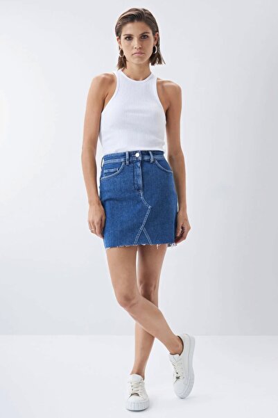 Salsa Jeans Τζιν φούστα Push In Secret Glamour