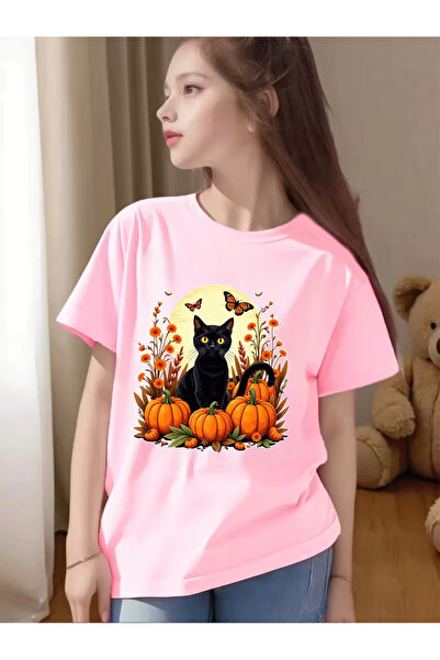 Cevval Short Sleeve Printed Children's T-Shirt