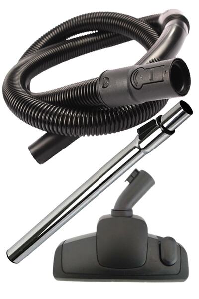 Ürkmez Ticaret Σετ σωλήνων ηλεκτρικής σκούπας με λογότυπο Bsg 6b111 (μαύρο χρ...