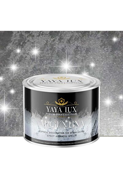 YaYa Color Argentina Luxury Decorative Paint, Steel Grey, with 3D Starry Effe...