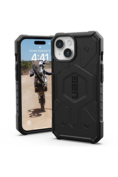 UAG Case for iPhone 15 Plus - Pathfinder MagSafe - Black