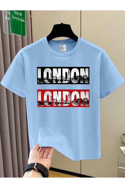 Cevval Short Sleeve Printed Children's T-Shirt