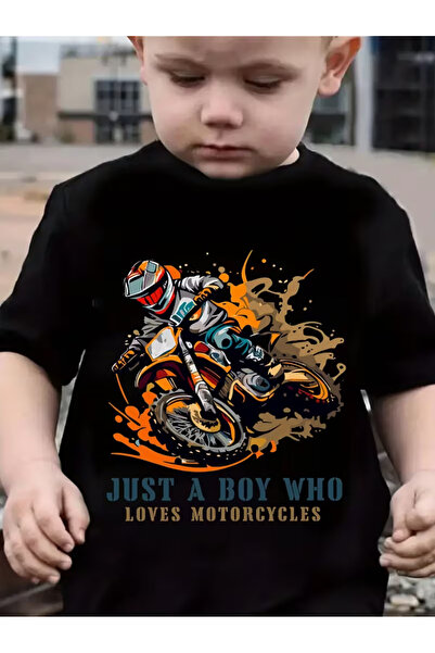 Cevval Short Sleeve Printed Children's T-Shirt