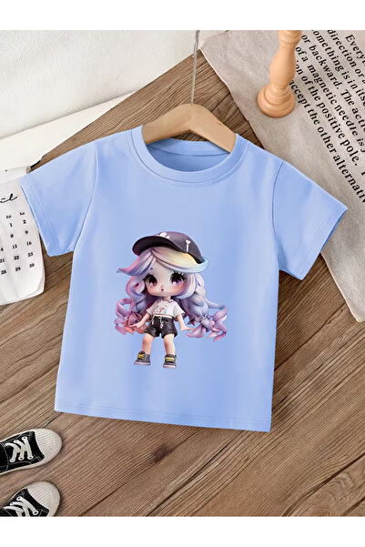 Cevval Short Sleeve Printed Children's T-Shirt