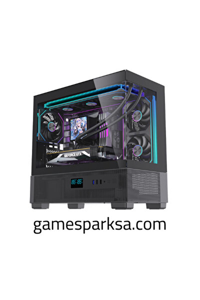 GMP X500 ATX Case Black (Temp Screen)