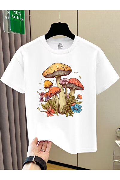 Cevval Short Sleeve Printed Children's T-Shirt