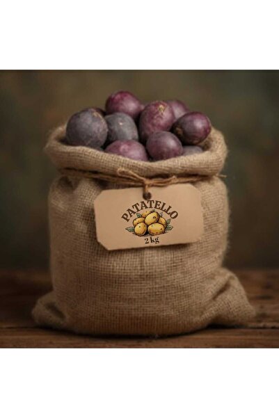 PATATELLO Mor Patates – Katkısız, Antioksidan Zengini- 2KG