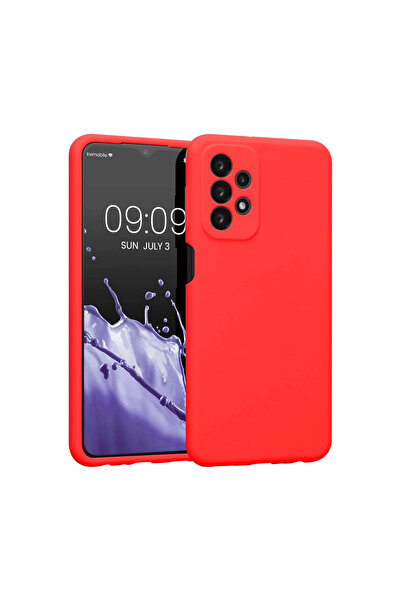 eco port Samsung galaxy a23 4g case first silicone - red