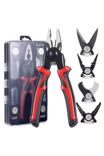 OEM Cleste Multifunctional 5 in 1 – Patent, Taietor Cablu, Dezizolator, Clest...