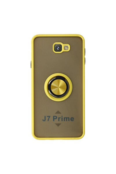 eco port Samsung Galaxy J7 Prime Case Montreal Ring Silicone Cover - Yellow