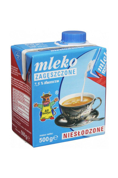 OEM Condensed Milk for Coffee, Tea, 0.5 Liters, Gostyn
