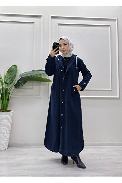 moda acar DENIM JACKET WITH POCKET DETAILS